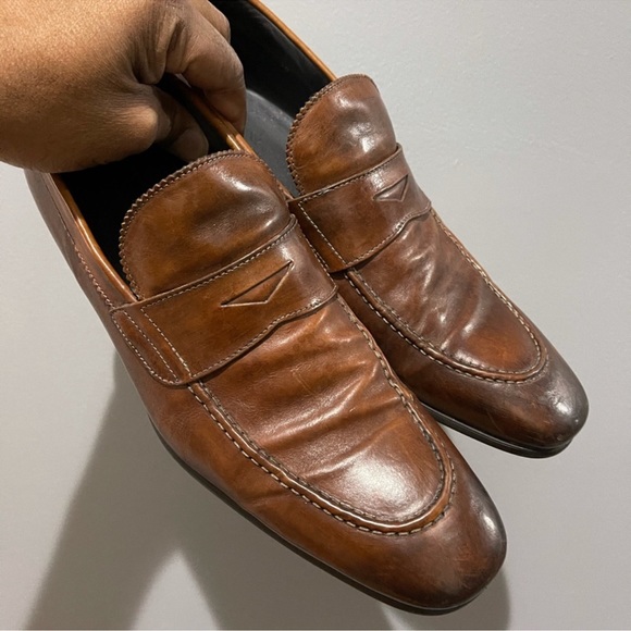 To Boot New York Hayden Penny Loafer Tan Sz 11 - Picture 2 of 11